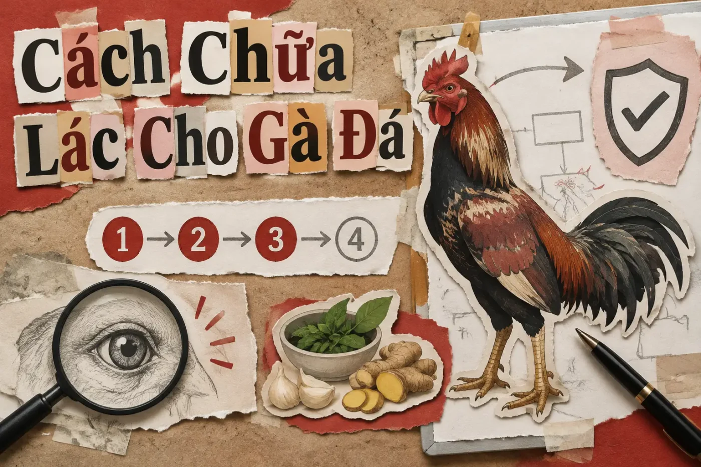 Lác, hay còn gọi là bệnh viêm mắt ở gà đá, là một trong những bệnh lý phổ biến mà những người nuôi gà thường gặp phải - Cách