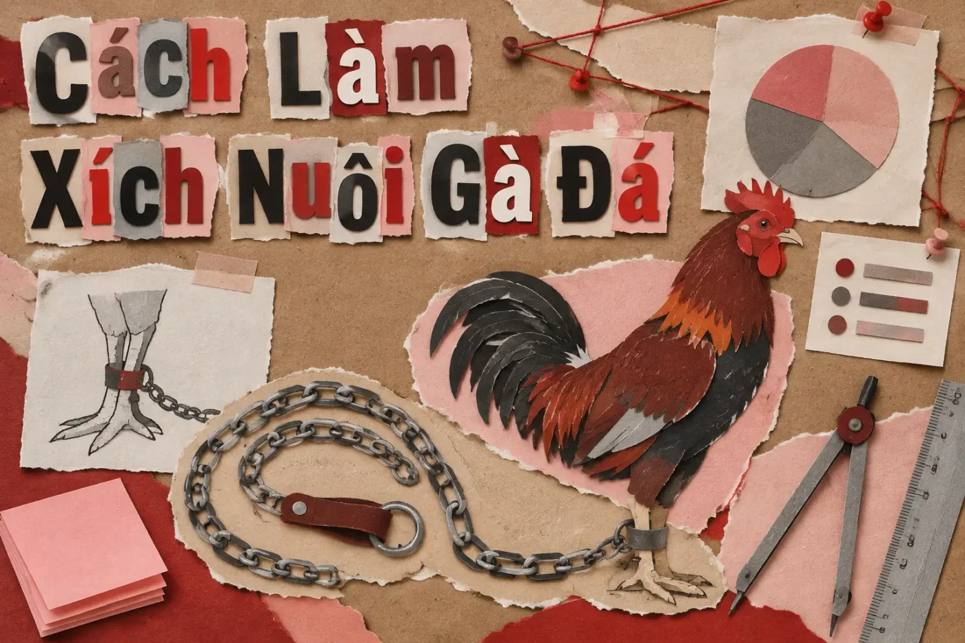 Cách Làm Xích Nuôi Gà Đá: Bí Quyết Để Giúp Gà Khoẻ Mạnh