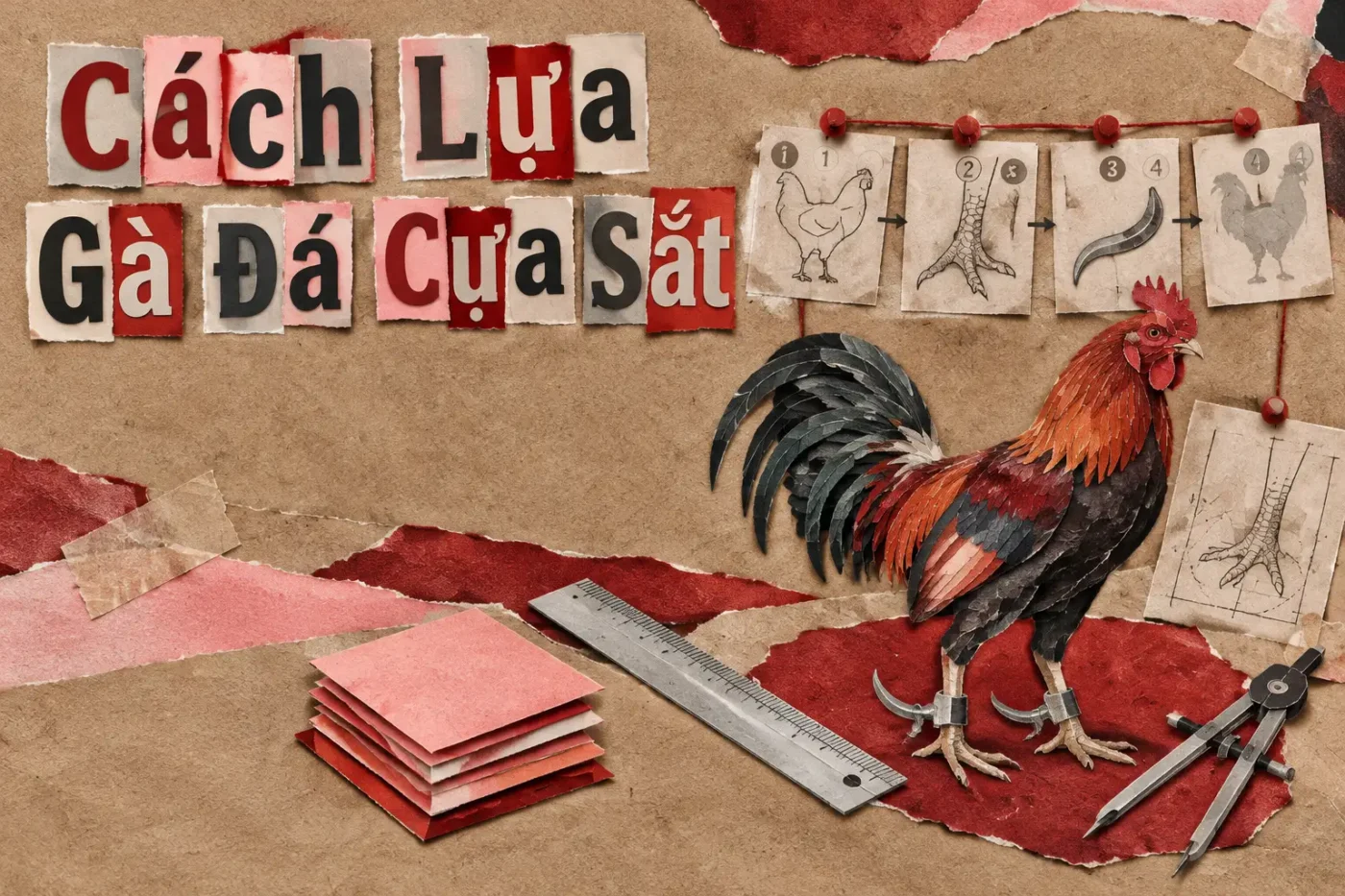 Cách Lựa Gà Đá Cựa Sắt