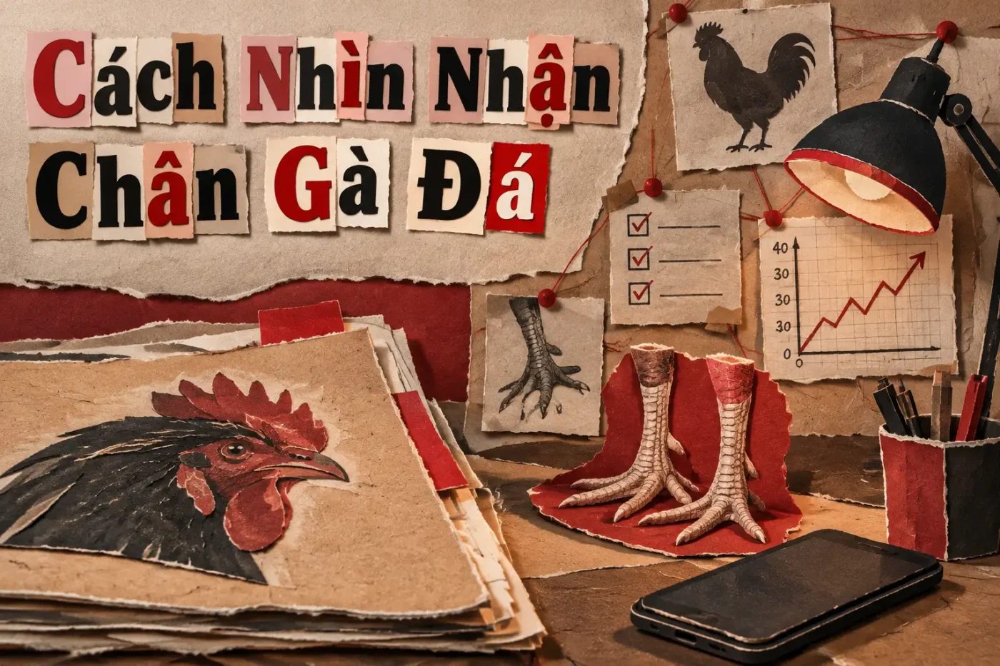 Chân gà không chỉ là bộ phận gánh chịu trọng lực mà còn phản ánh nhiều thông tin về sức khỏe và khả năng thi đấu của gà