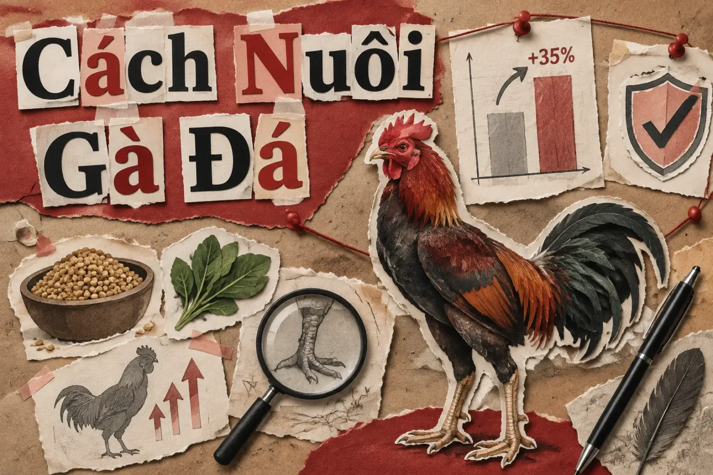 Cách Nuôi Gà Đá: Kỹ Thuật và Kinh Nghiệm Dành Cho Người Mới Bắt Đầu