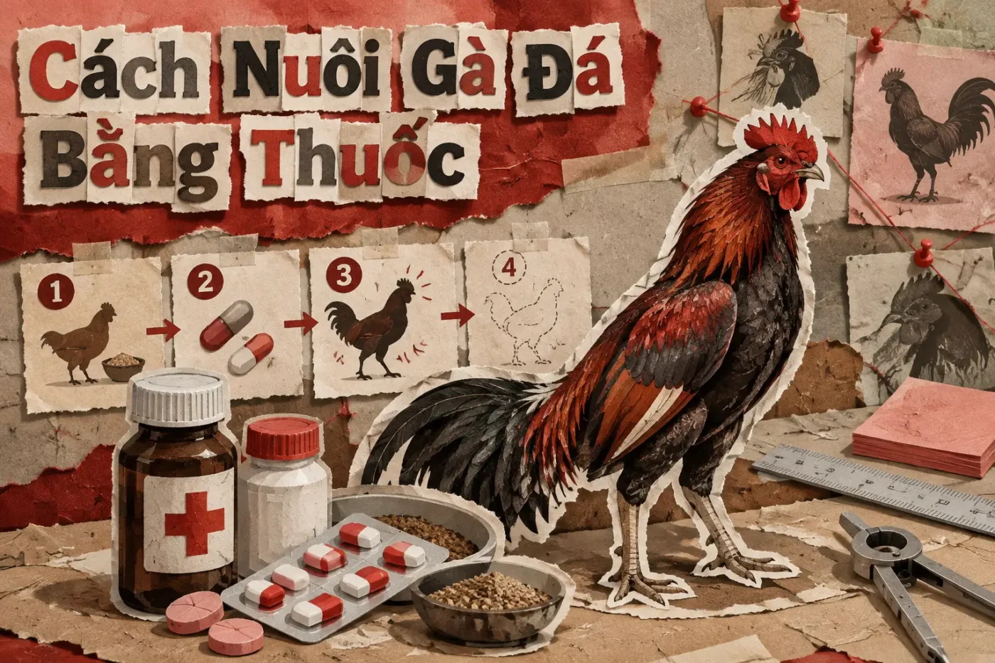 Cách Nuôi Gà Đá Bằng Thuốc: Bí Quyết Để Tăng Cường Sức Khỏe Và Hiệu Suất
