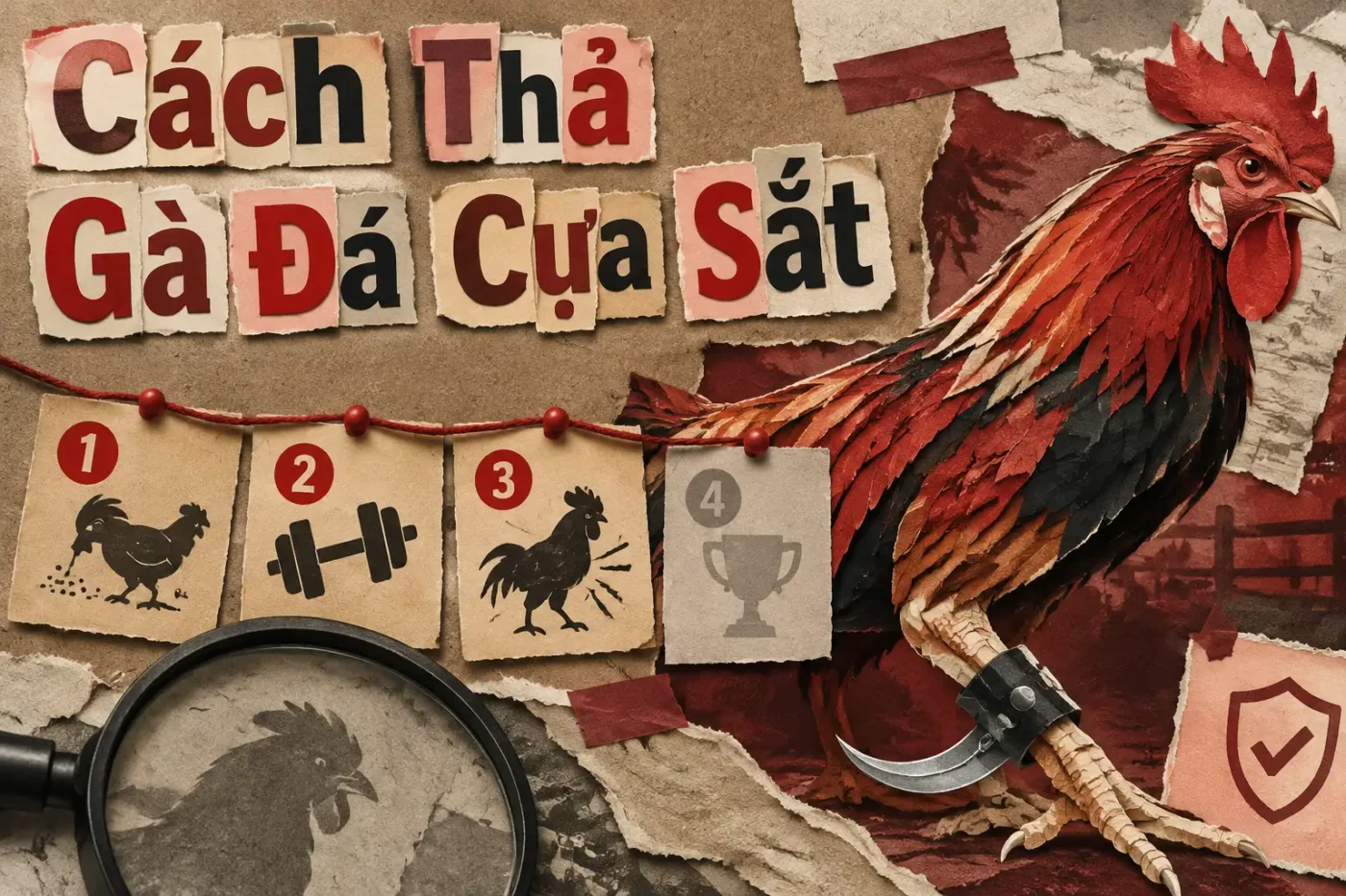 Cách Thả Gà Đá Cựa Sắt: Từng Bước Để Thành Công Trong Thể Thao Đua Gà