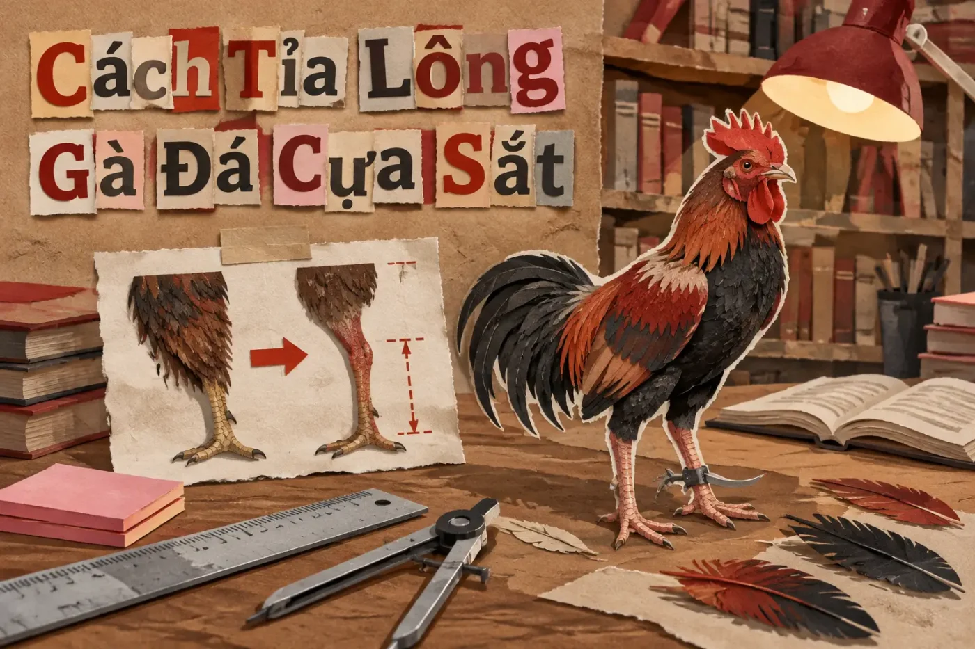 Cách Tỉa Lông Gà Đá Cựa Sắt: Kỹ Thuật Và Nghệ Thuật