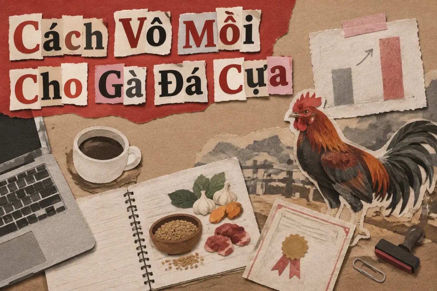 Gà đá cựa là một giống gà có nguồn gốc từ các vùng nông thôn Việt Nam - Cách Vô Mồi Cho Gà Đá Cựa
