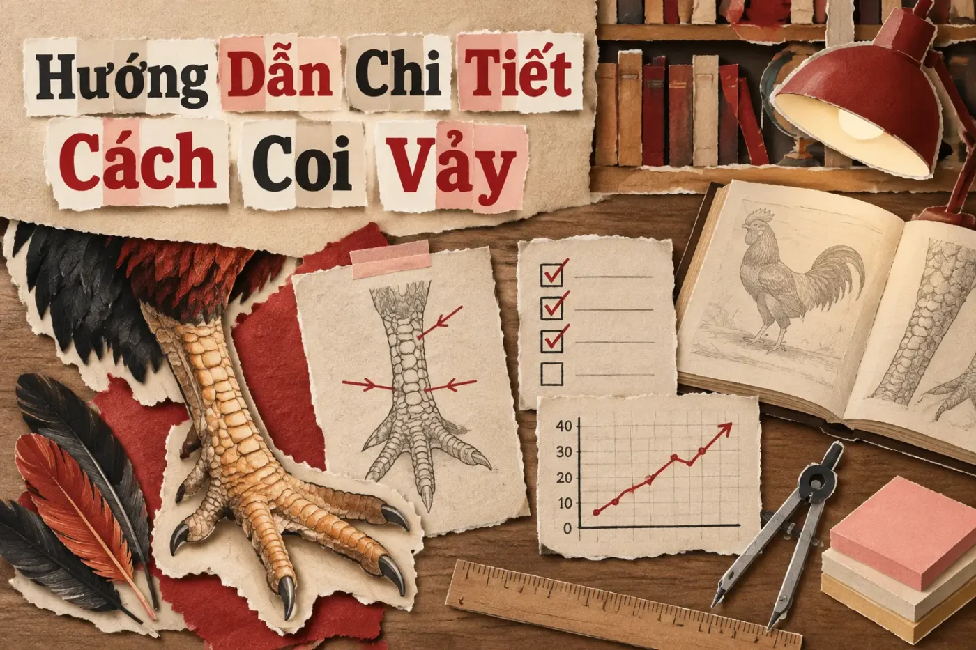 Hướng Dẫn Chi Tiết Cách Coi Vảy Gà Đá Cựa Sắt
