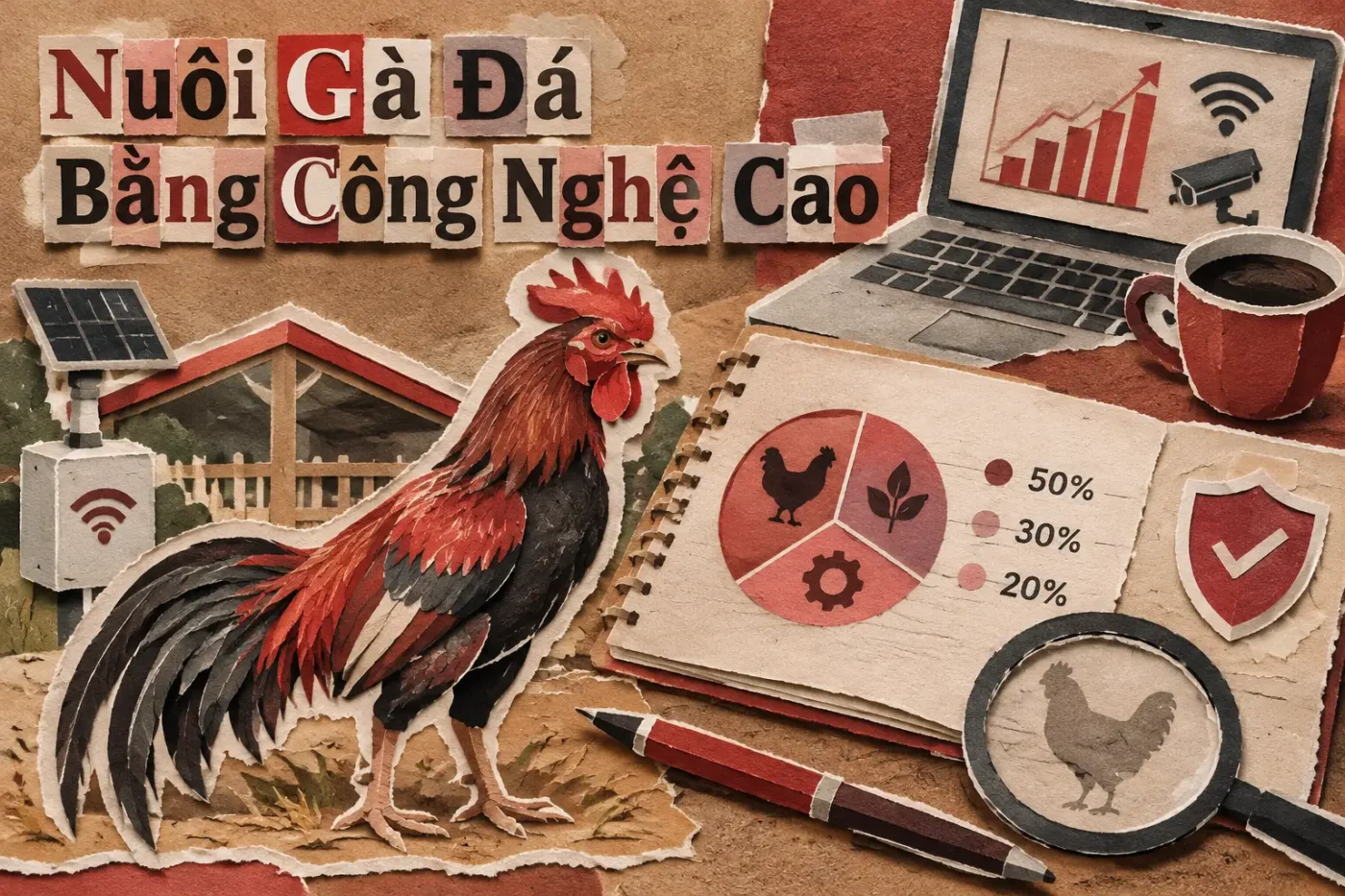 Nuôi Gà Đá Bằng Công Nghệ Cao